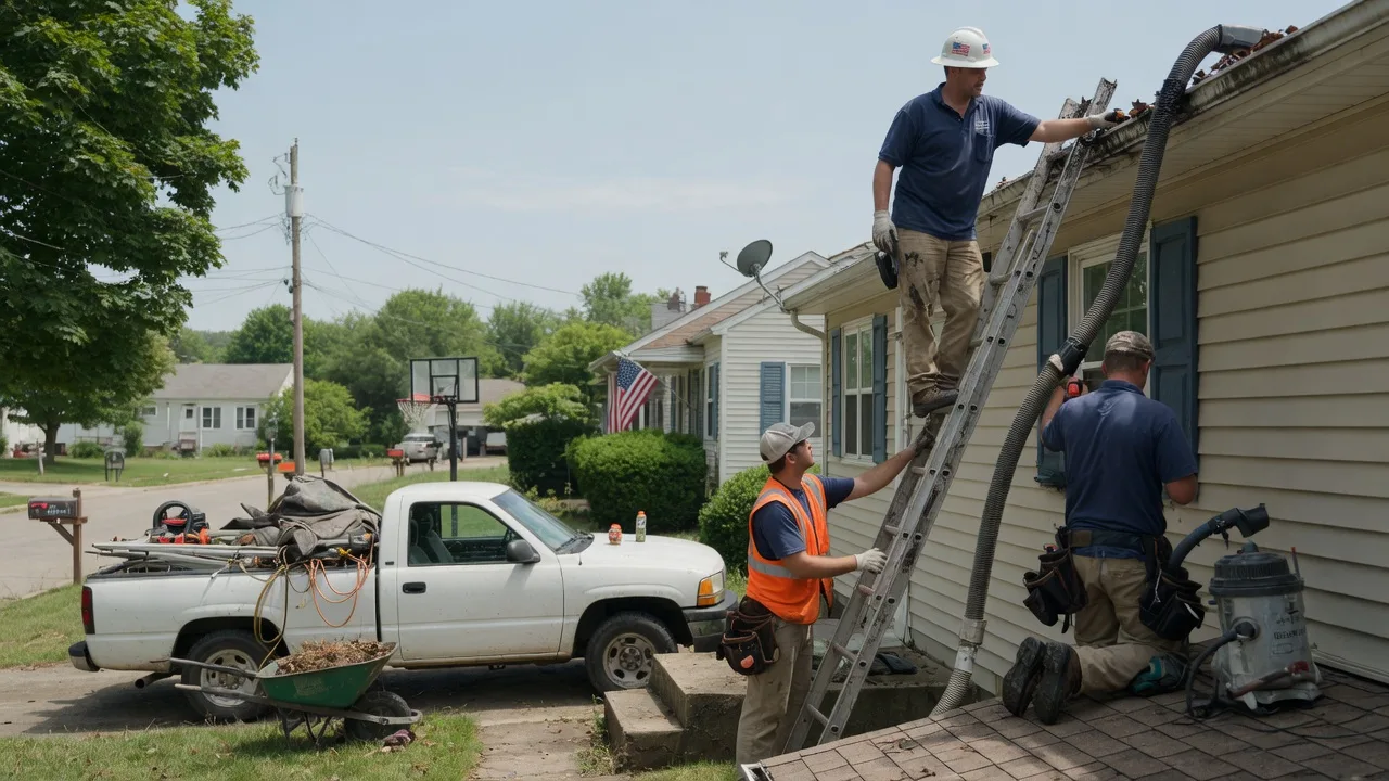 Gutter Installation in Blue Creek, OH near me